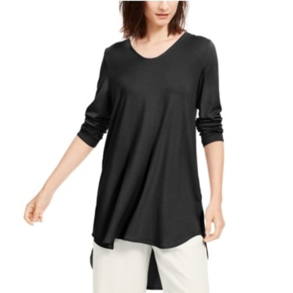 Eileen Fisher High-Low Tunic - Picture 1 of 5